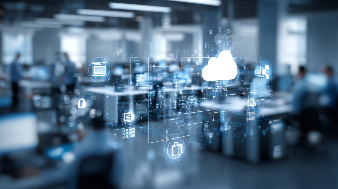 Immagine illustrativa di un ambiente di virtualizzazione con migrazione da VMware verso hypervisor alternativi